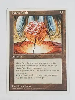 MTG Mana Vault (4th Edition/Artifact/R) - BGM - Image 1