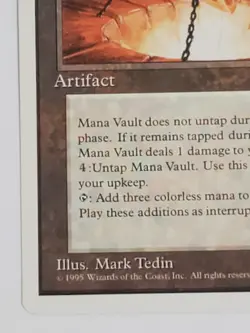 MTG Mana Vault (4th Edition/Artifact/R) - BGM - Image 5