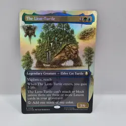 The Lion-Turtle NM Foil (Borderless) #328 MTG Avatar: The Last Airbender - Image 1