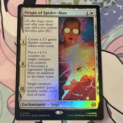 Magic - Origin of Spider-Man R 0009 Marvel's Spider-Man Foil - Image 1