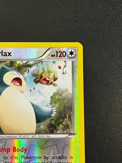 Snorlax 118/162 - XY Breakthrough REVERSE HOLO Pokemon TCG Card LP - Image 4