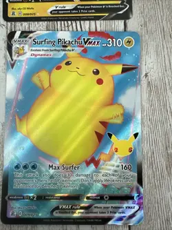 Surfing Pikachu V & Vmax - Pokemon TCG Celebrations Lot X4 - Image 2
