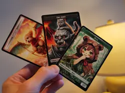 Custom Art Cavern of Souls, s33 black core, UMA CLB DSK MTG MH3 Commander - Image 4