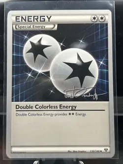 2014 Pokemon World Championships Double Colorless Energy 2014 Trent 130/146 - Image 1
