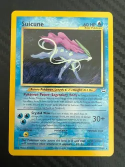 Pokemon TCG Neo Revelation Suicune 27/64 Unlimited LP - Image 1