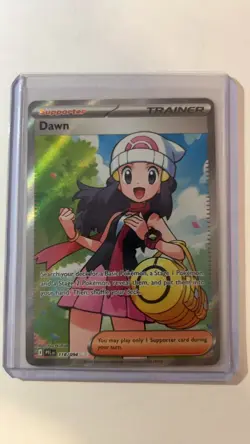 Pokemon Mega Evolution Phantasmal Flames Dawn 118/094 Full Art Trainer NM - Image 1