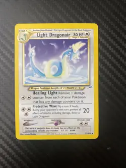 Pokemon Light Dragonair 22/105 Neo Destiny Lp/mp - Image 1