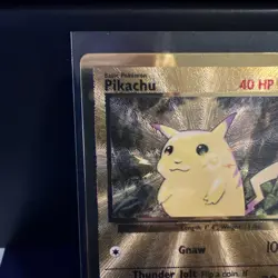 Pokemon Celebrations Gold Metal Pikachu 58/102 UPC - Image 2