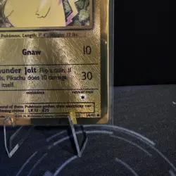 Pokemon Celebrations Gold Metal Pikachu 58/102 UPC - Image 4