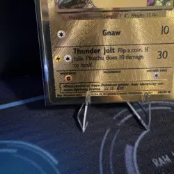Pokemon Celebrations Gold Metal Pikachu 58/102 UPC - Image 5