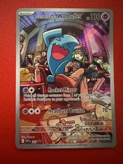 Team Rocket's Wobbuffet (Pokemon Center Exclusive) 203 Sv: Scarlet & Violet... - Image 1