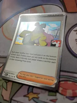 Iono 185/193 Holo Play! Pokemon Stamped Prize Pack Series 5 NM Multiple Avail - Image 3