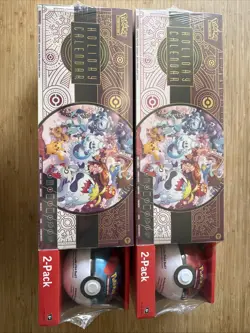 Pokemon TCG 2025 Holiday Advent Calendar Bundle Costco New Sealed, Description - Image 1