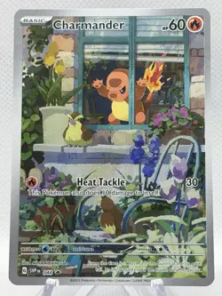 Pokemon TCG Charmander 044 Holo Black Star Promo Obsidian Flames - Image 1
