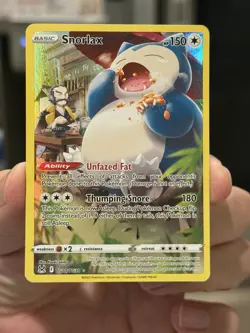 Snorlax TG10/TG30 Swsh11: Lost Origin Trainer Gallery Holo Pokemon TCG *mint - Image 1