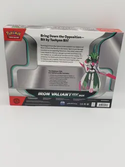 Pokemon TCG Iron Valiant ex Collection Box New Factory Sealed - Image 4