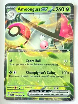 Amoonguss ex 011/159 Double Rare Journey Together - Pokemon TCG - Near Mint NM - Image 1