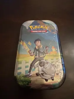 Pokemon TCG Crown Zenith Hop and Wooloo Mini Tin Factory Sealed - Image 1