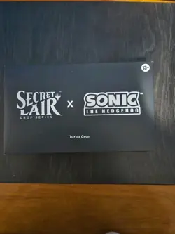 IN HAND SHIPS NOW Secret Lair X Sonic: Turbo Gear NON-Foil - Image 1