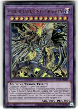 Cyberdark End Dragon SDCS-EN044 Structure Deck: Cyber Strike Unlimited Edition N - Image 1