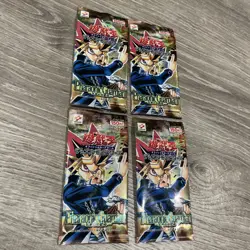 4 YUGIOH OCG JAPANESE PHARAONIC GUARDIAN BOOSTER PACK SEALED VINTAGE - Image 4