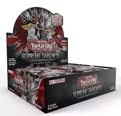 SUPREME DARKNESS Yugioh Factory Sealed Booster Box Packs 1st Edition Yu-Gi-Oh! - Image 1
