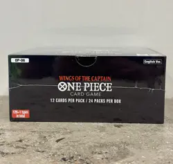 One Piece Card Game OP-06 Wings Of The Captain Booster Box Sealed English🔥 - Image 2