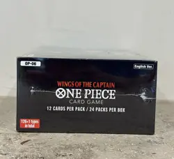 One Piece Card Game OP-06 Wings Of The Captain Booster Box Sealed English🔥 - Image 5