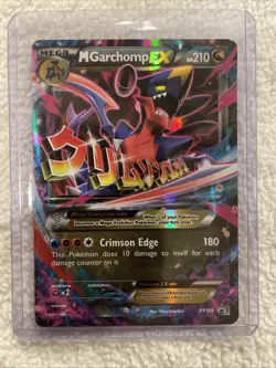 M Garchomp EX Holo Black Star Promos Card XY168 - Image 1