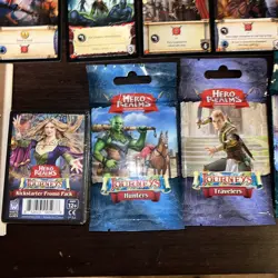 HUGE Hero Realms Deckbuilding Card Game Lot New + Loose Cards Packs Promos - Image 3