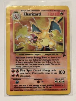 Vintage Pokemon Card Binder Lot Of 18 Cards! Holos, Charizard, + MORE! - Image 5