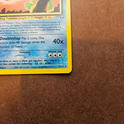 Politoed 27/75 Pokemon Neo Discovery Regular Rare Card - LP - Image 5