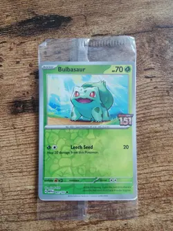 Bulbasaur - (Best Buy Exclusive) 001/165 Miscellaneous Cards & Products Reverse - Image 1