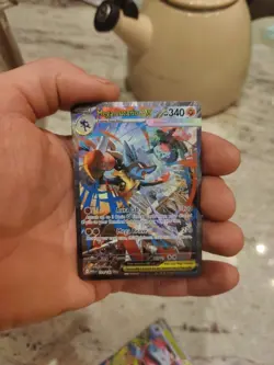 Pokemon Mega Evolution Mega Lucario EX 179 Special Illustration Rare Card TCG NM - Image 1