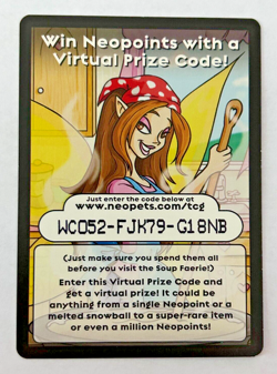Neopets Trading Card Game - Hannah and the Ice Caves Checklist 4 of 5 - Image 2