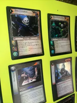 Lord Of The Rings Foil LOTR TCG Mines Of Moria 28 cards Foil Set RARE - Image 4