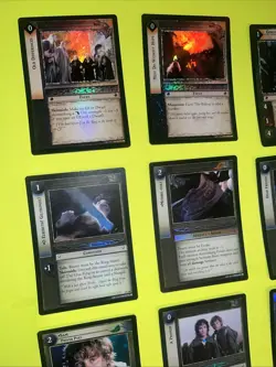 Lord Of The Rings Foil LOTR TCG Mines Of Moria 28 cards Foil Set RARE - Image 5