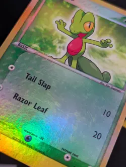Treecko - 76/109, EX Ruby & Sapphire - Reverse Holo - Pokemon Card - Near Mint - Image 2