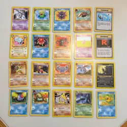 Lot of 20 Vintage German Pokemon Cards - Lightly Played - Raw/Ungraded - Image 1