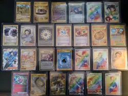 Pokemon TCG 26 card Rainbow, Gold Hyper Rare, Vintage, Modern Holo Lot NM - Image 1