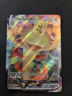 Meowth VMAX - SWSH005 - SWSH: Sword & Shield Promo Cards (SWSD) - Image 2