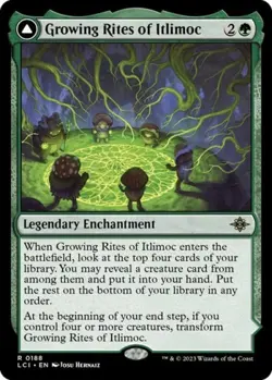 MTG English Growing Rites of Itlimoc NM Foil The Lost Caverns of Ixalan - Image 1