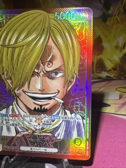 Sanji Leader PRB01-001 L JP Alt Art One Piece Card Game Japanese NM Holo - Image 2