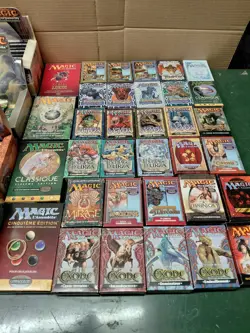 Lot d'une collection de magic the gathering Boosters displays boites VIDES - Image 4