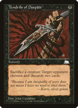Magic the Gathering (mtg): WTH: Tendrils of Despair (x 4) - Image 1