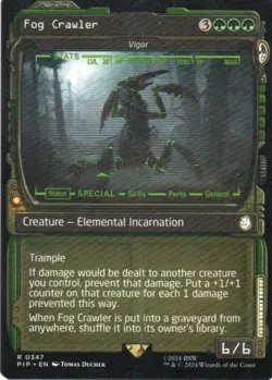 MTG: Fallout: Fog Crawler (Vigor): Lightly Played Condition - Image 1
