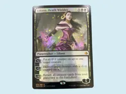 Liliana, Death Wielder Foil, Amonkhet, Near Mint, Magic the Gathering MTG - Image 1