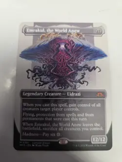 MTG Magic EMRAKUL, THE WORLD ANEW M 0381 MH3 EN KARTE CARD FULL SPECIAL ART - Image 1