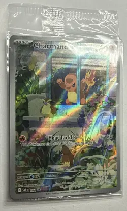 Pokemon TCG Obsidian Flames Charmander #044 SVP Black Star Promo Card, Sealed - Image 2