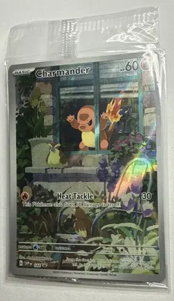 Pokemon TCG Obsidian Flames Charmander #044 SVP Black Star Promo Card, Sealed - Image 3
